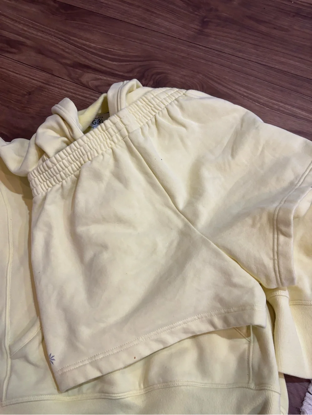 Light Yellow Girls Lounge‎ Set